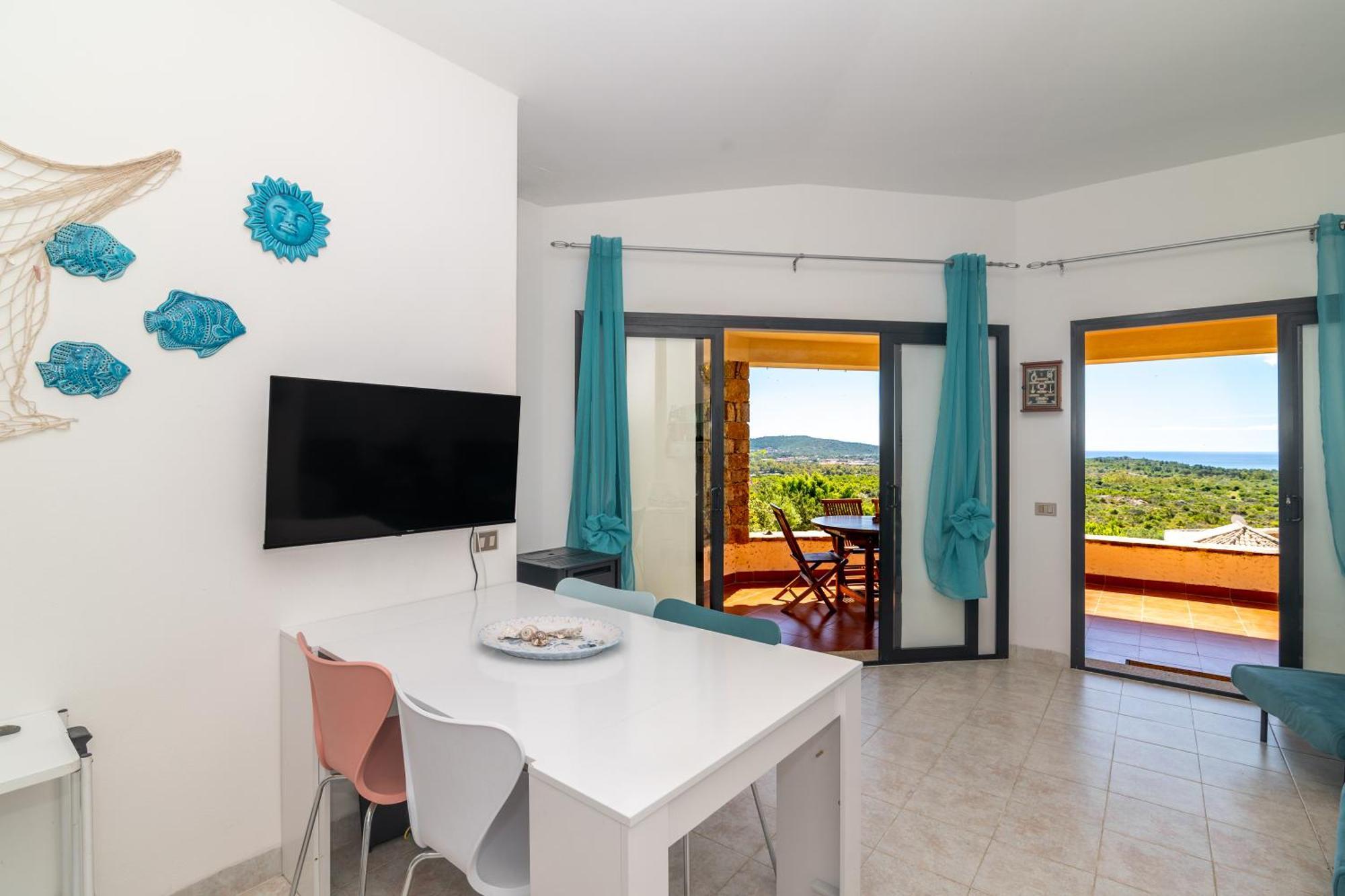 Villa Vista Mare Cala Ginepro Punta Molara Bagian luar foto