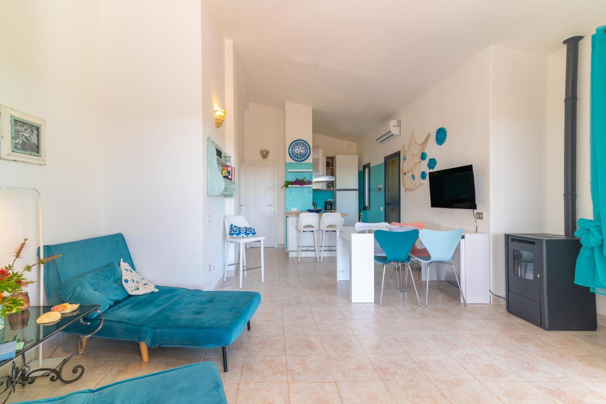 Villa Vista Mare Cala Ginepro Punta Molara Bagian luar foto